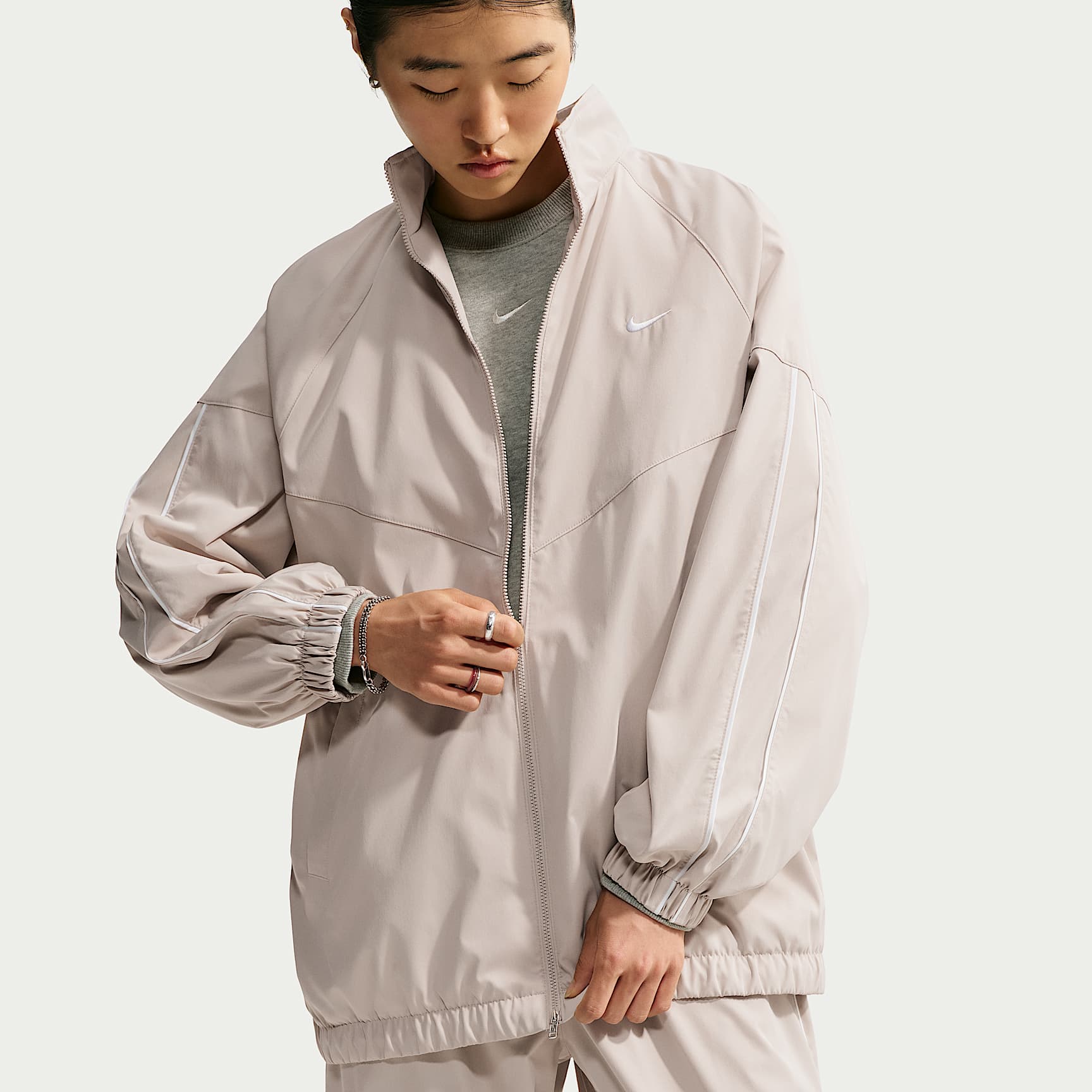 ジャケット・アウター NIKE PROJECT OVERSIZED FIT TRACK JACKET Nike Sportswear Women's Oversized Tracksuit Jacket. Nike SG